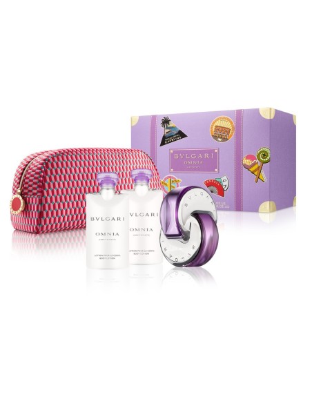 OMNIA AMETHYSTE POUCH GIFT SET Rosado