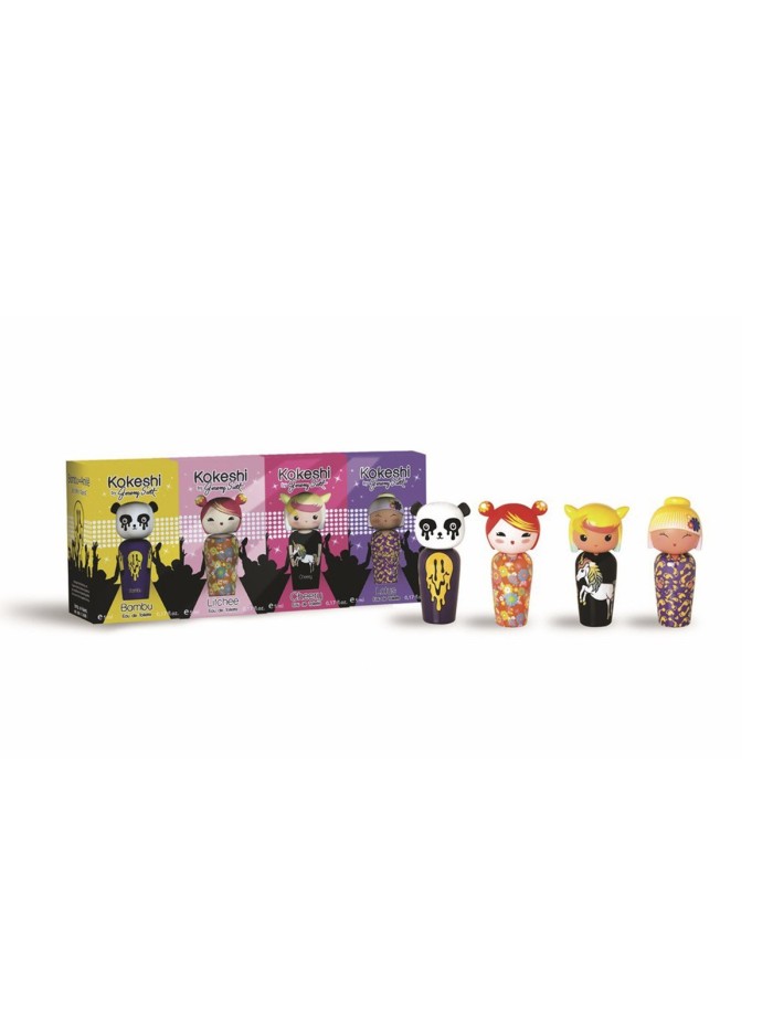 KOKESHI BY JEREMY SCOTT SET MINIATURAS